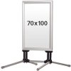 Wind-Line Budget Kundenstopper - 70 x 100 cm - Silber #1