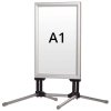 Wind-Line Budget Kundenstopper - A1 - Silber #1