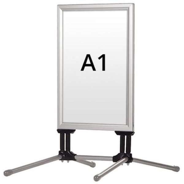 Wind-Line Budget Kundenstopper - A1 - Silber #1