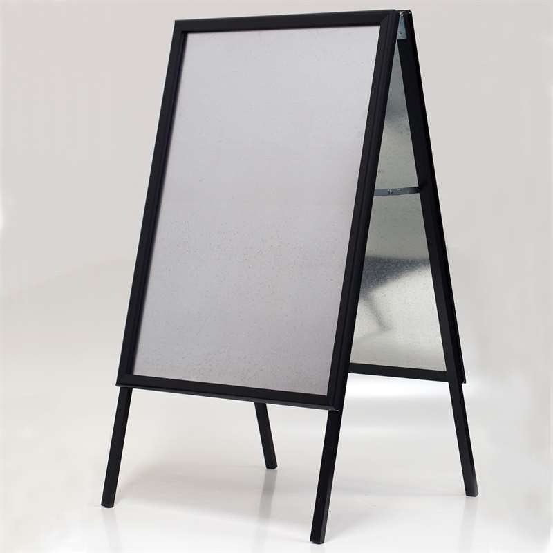 Alu-Line Standard Kundenstopper - A1 - schwarz #2