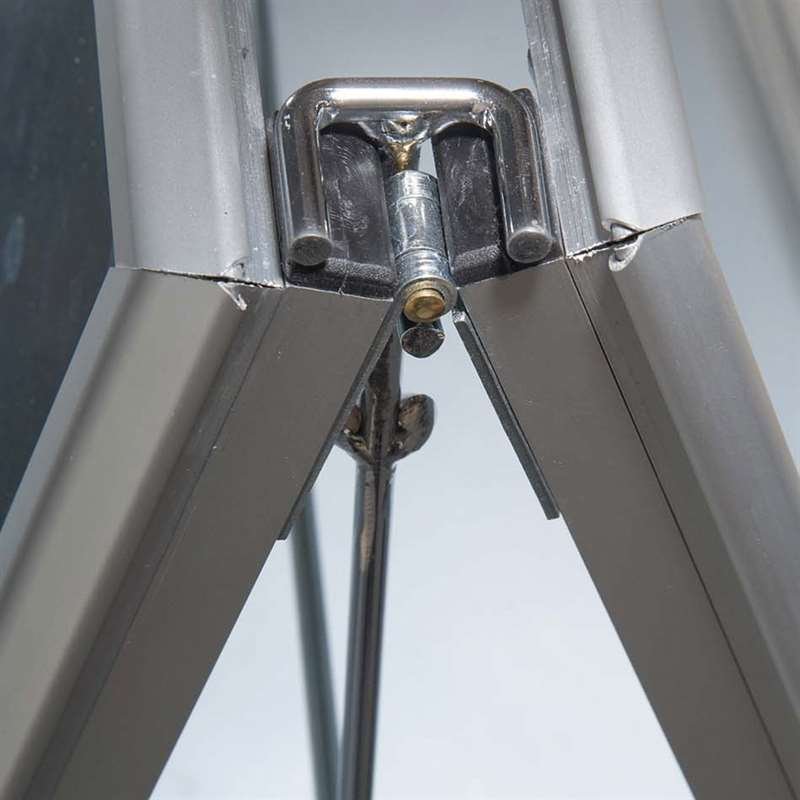 Alu-Line Standard Kundenstopper - A1 - Silber #7