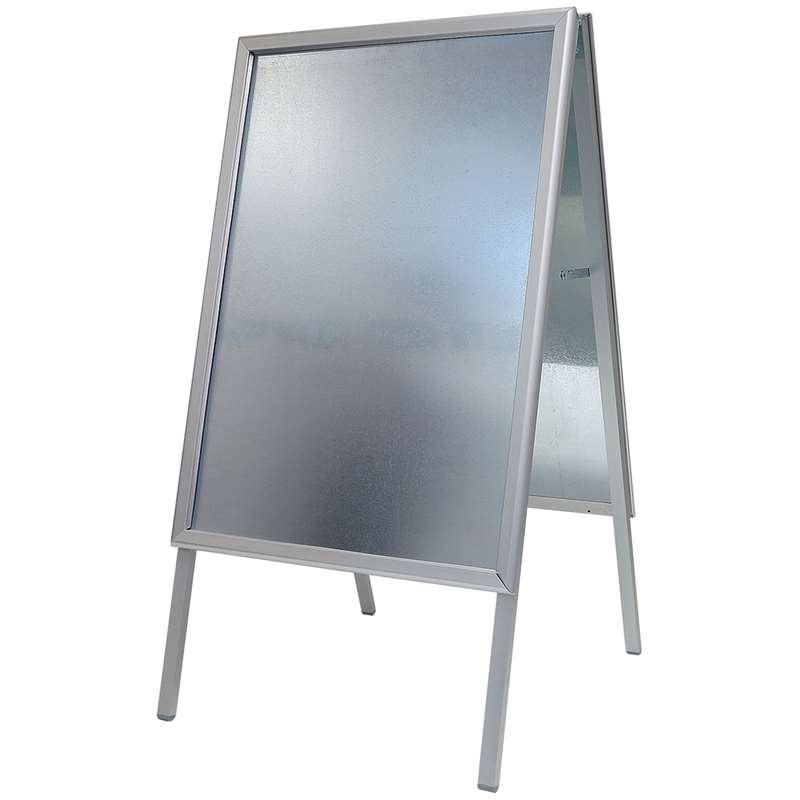 Alu-Line Standard Kundenstopper - A1 - Silber #2