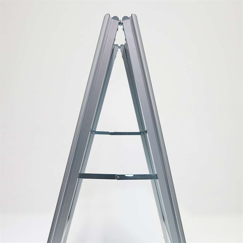 Alu-Line Standard Kundenstopper - 50x70 cm - Silber #4