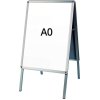 Alu-Line Rondo Kundenstopper - A0 - Silber #1