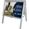 Alu Line Kundenstopper, A3 - Horizontal #1