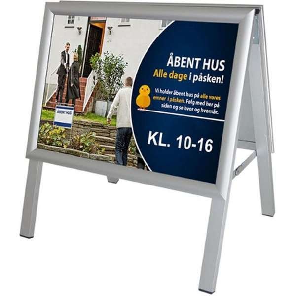Alu Line Kundenstopper, A3 - Horizontal #1