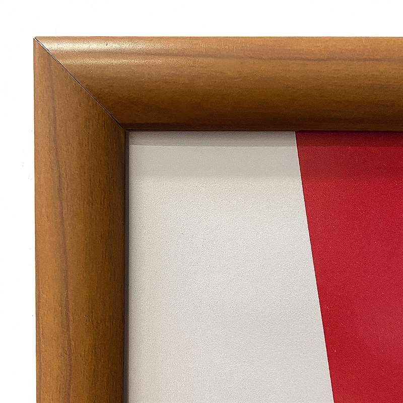 Klapprahmen mit 25mm Aluminiumprofil, Holzoptik - A1 #3