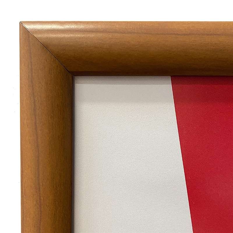 Klapprahmen mit 25mm Aluminiumprofil, Holzoptik - A4 #2