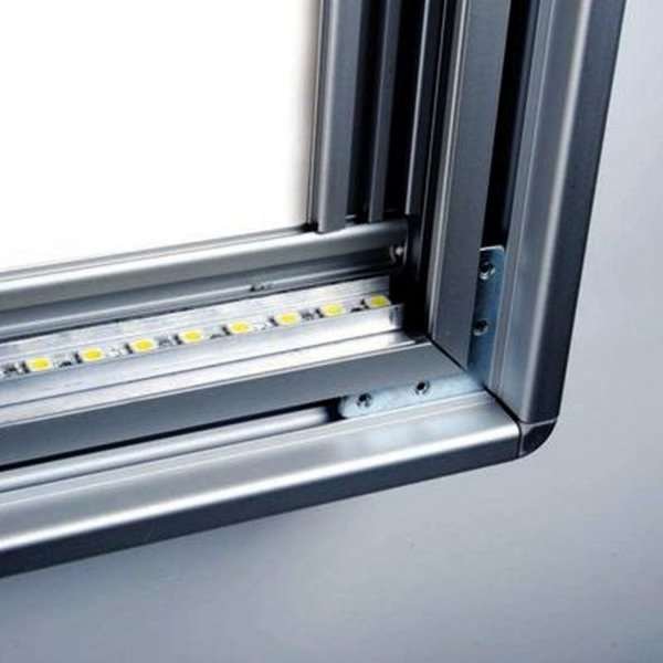 LED Menu Aushängeschrank für 4xA4 #2
