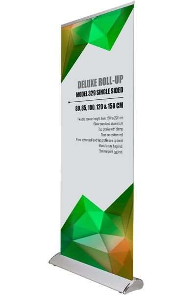 Deluxe Roll-up, einseitig, 100 cm, Alu #1