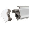 Euro-Roll-up-Kassette, einseitig, 85 x 220 cm - Silber #6