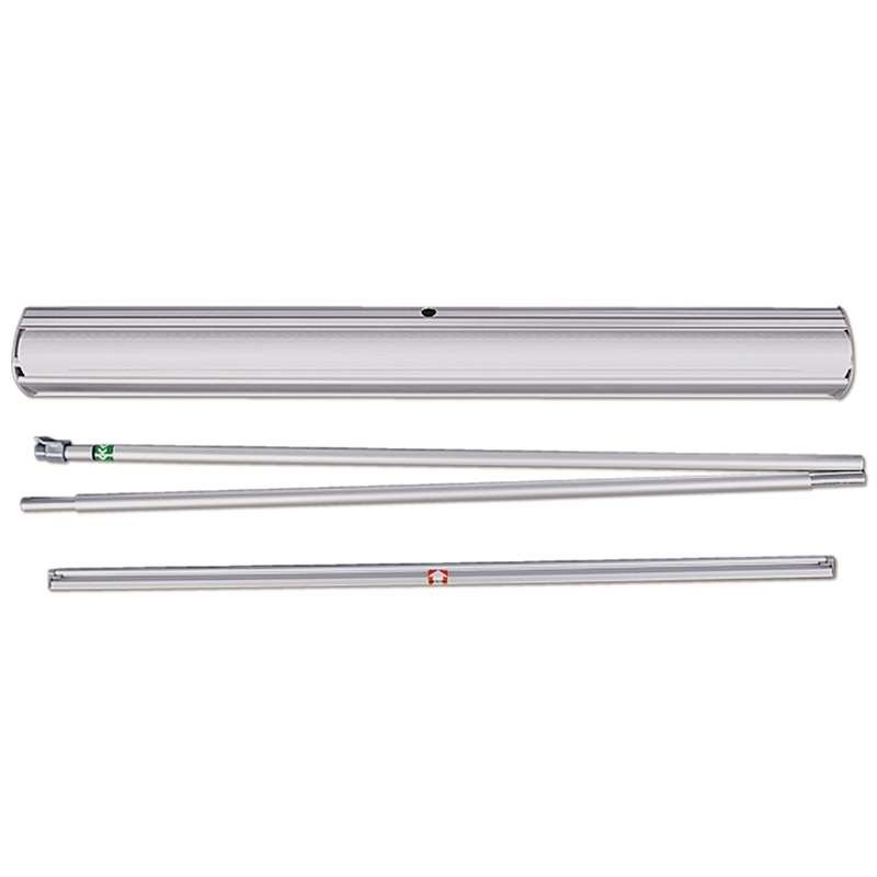 Euro-Roll-up-Kassette, einseitig, 85 x 220 cm - Silber #4