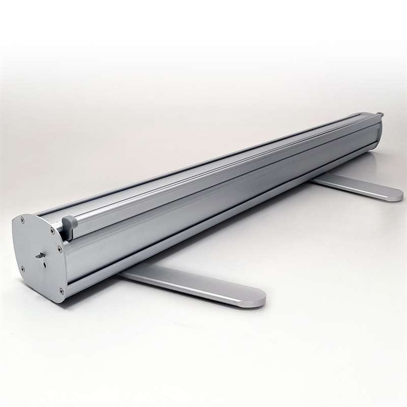 Euro-Roll-up-Kassette, einseitig, 85 x 220 cm - Silber #2