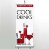Euro-Roll-up-Kassette, einseitig, 85 x 220 cm - Silber #9
