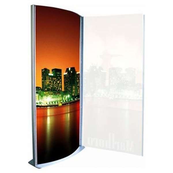 Totem Elipse Leuchtstativ 80x170cm doppelseitig #3