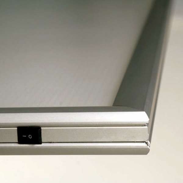 LED-Leuchtrahmen doppelseitig - A4 vertikal #4