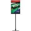 Design Stand, Tischschild mit Acrylhalter vertikal A4, schwarz #2
