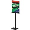 Design Stand, Tischschild mit Acrylhalter vertikal A4, schwarz #1
