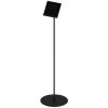 Design Stand. Bodenschild mit 50 Grad Winkelhalter, horizontaler A4-Acrylhalter, schwarz #3