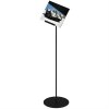 Design Stand. Bodenschild mit 50 Grad Winkelhalter, horizontaler A4-Acrylhalter, schwarz #1