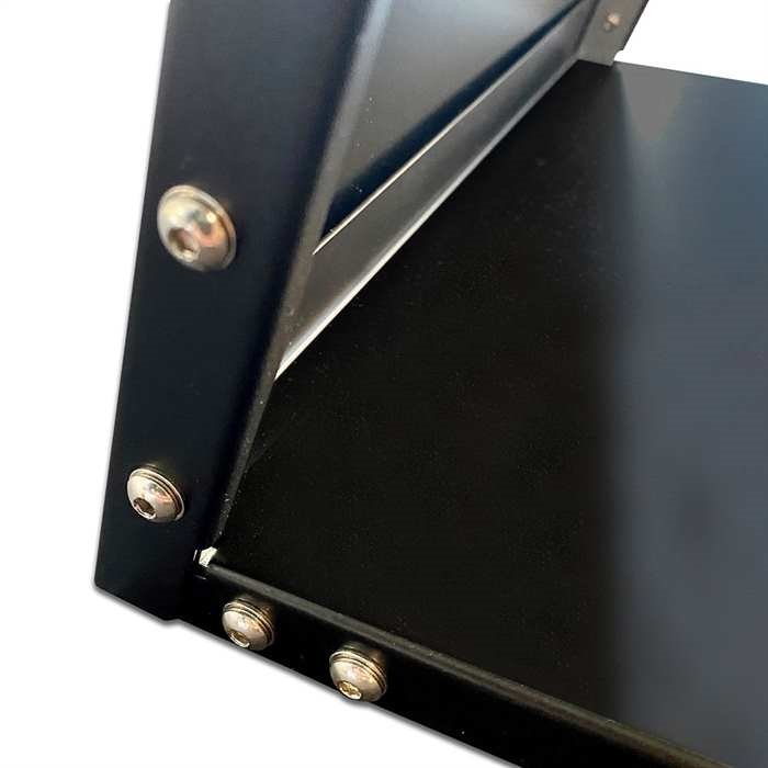 Design Stand Prospekthalter aus Stahl A4/M65 mit 6/12 Taschen, schwarz #7