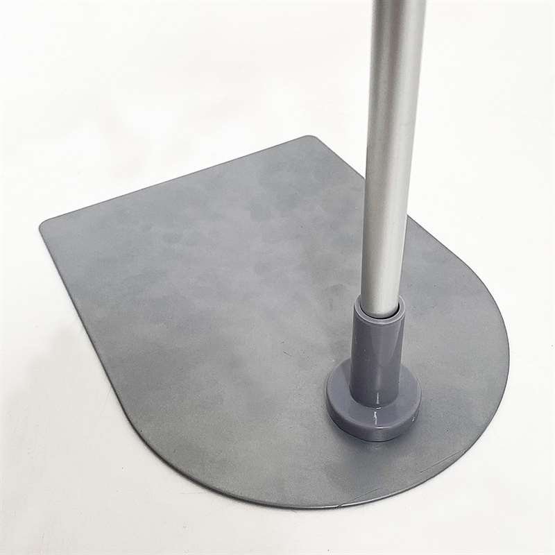 Preisrahmenset, Aluminiumfuß und -stange, weißer A4-Rahmen (21 x 29,7 cm) #3