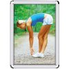 Klapprahmen mit 25mm Aluminium-Rondo-Profil, silber - 50 x 70 cm #1