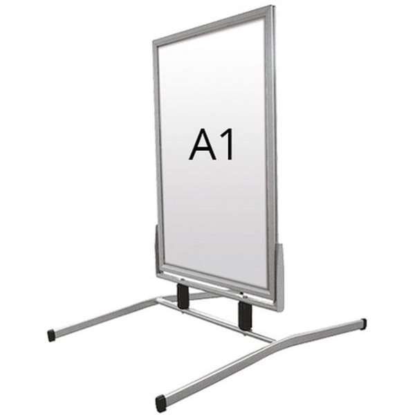 Wind-Line Basic Kundenstopper - A1 - Silber #1