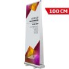 Flex Roll-up, doppelseitig, Alu/Silber, 100 x 230 cm #1