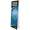Quick-Banner doppelseitig ohne Banner und Druck - 60 x 200 cm #1