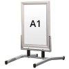 Wind-Line Lux Kundenstopper - A1 - Silber #1