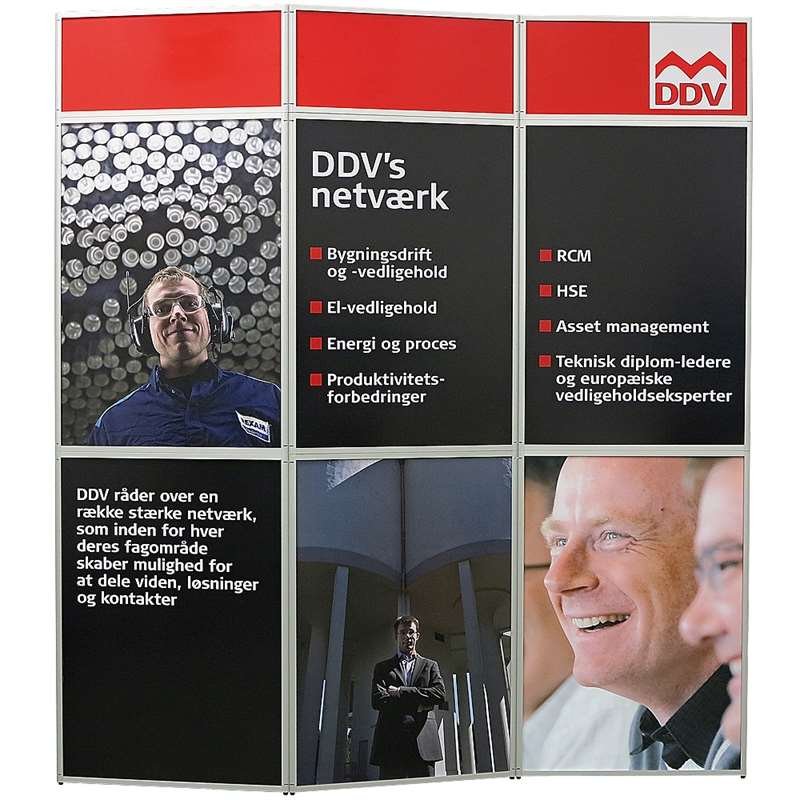 Expo-Wall Messewand, 3 Abschnitte, 219 x 239 cm #8