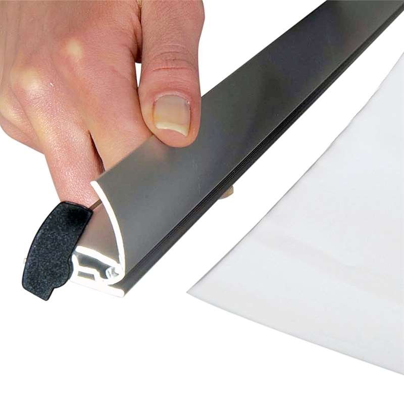 Flex Roll-up, doppelseitig, Alu/Silber, 100 x 230 cm, mit Tasche #6
