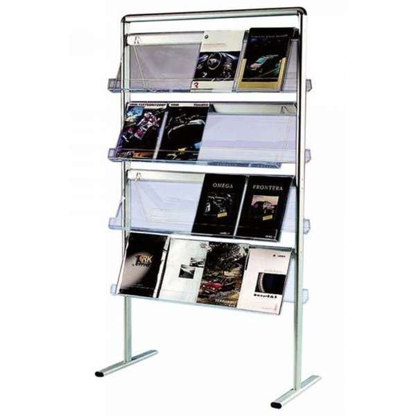 Info Line Mega Prospektständer doppelseitig - 32xA4 - 21x29,7 cm #1
