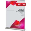 Mega Roll-up einseitig - 320x250 cm - Silber #1