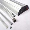 Stylish Roll-up, doppelseitig, Kassette, silber, 85 x 200 cm #5