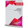 Mega Roll-up einseitig - 120x250 cm - Silber #1