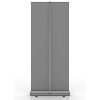 Standard-Roll-up Kassette, silber, einseitig, 85 x 200 cm #2