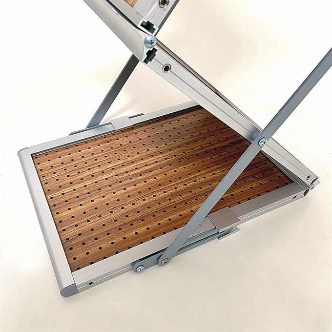 Outdoor Roll-up dobbeltsidet - 80x158 cm - sølv #7