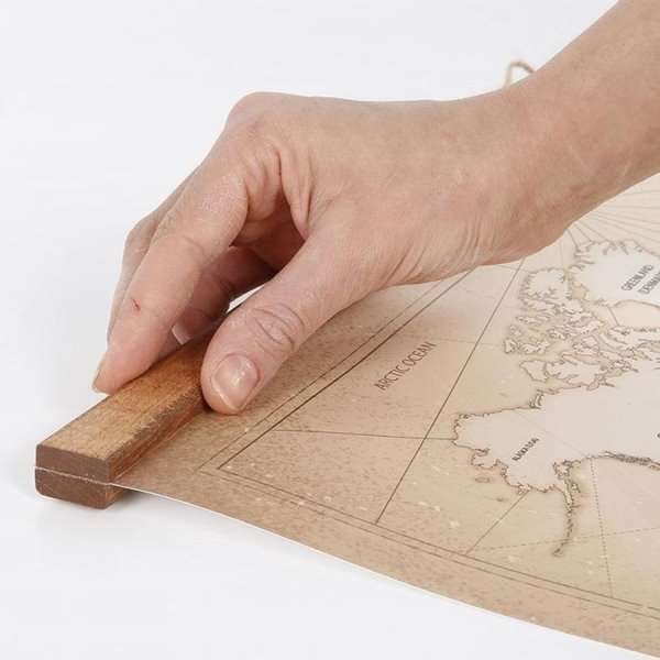 Wood Posterleiste Hänger aus Holz, Magnetisch - 40 cm Satz #5