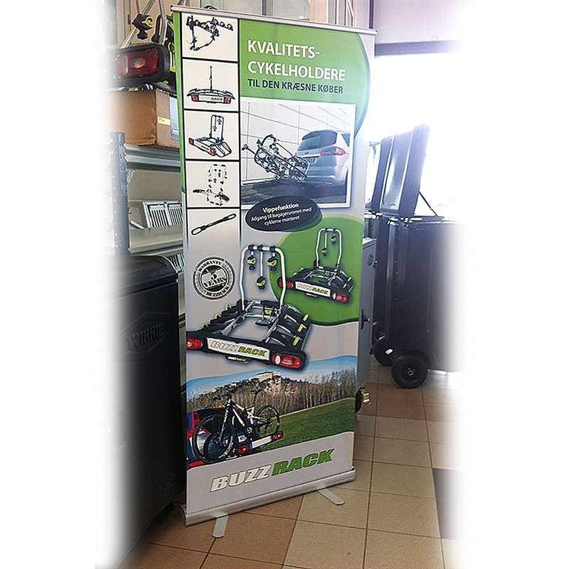 Basic Roll-up einseitig - 85x200 cm - Silber #12