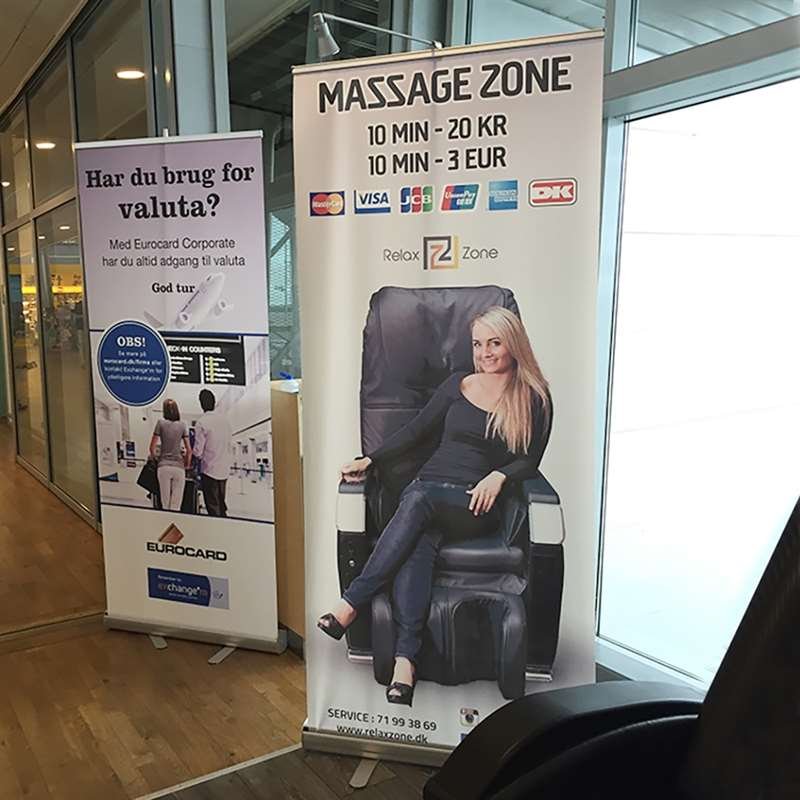 Basic Roll-up einseitig - 85x200 cm - Silber #11