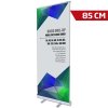 Basic Roll-up einseitig - 85x200 cm - Silber #1