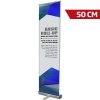 Basic Roll-up einseitig - 50x200 cm - Silber #1