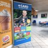 Basic Roll-up einseitig - 100x200 cm - Silber #10