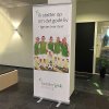 Basic Roll-up einseitig - 80x200 cm - Silber #11