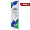 Basic Roll-up einseitig - 70x200 cm - Silber #1