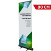 Basic Roll-up einseitig - 80x200 cm - schwarz #1