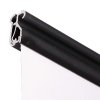 Basic Roll-up Kassette, schwarz, einseitig, 60 x 200 cm #4