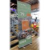 Budget Roll-Up einseitig - 80x200 cm - Silber #9